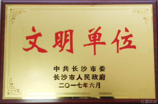 集團(tuán)公司獲評(píng)“長(zhǎng)沙市文明單位”